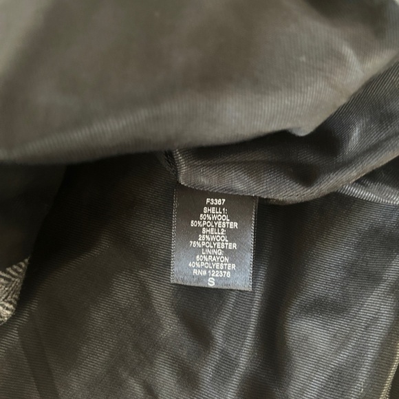 Wells Grace Women’s Wool Blend Herringbone Jacket - Size Small- EUC - Picture 10 of 10